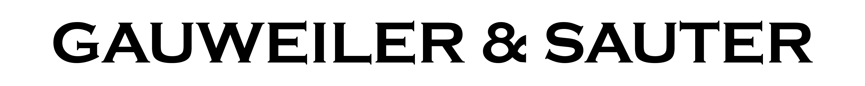 Gauweiler & Sauter Logo